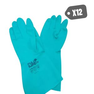 GUANTES DE NITRILO VERDE